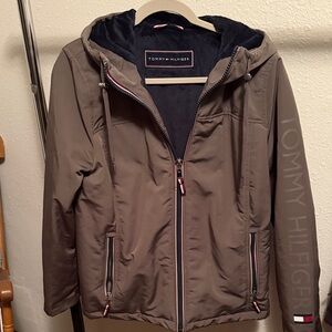 Tommy Hilfiger Men's Charcoal Performance Jacket